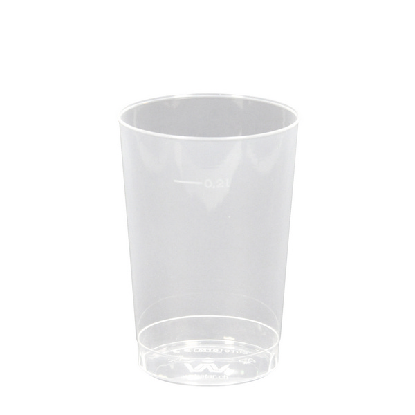 Becher 2dl geeicht