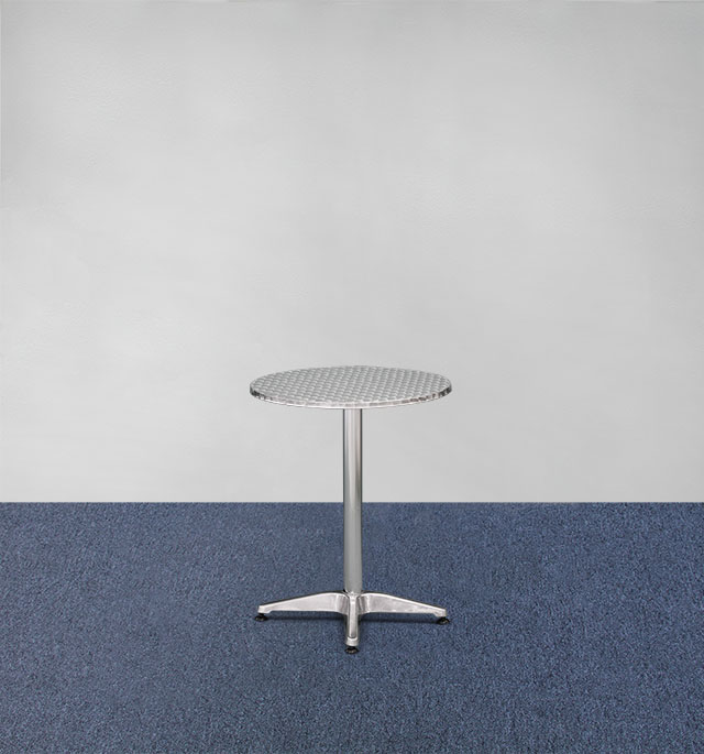 Bistrotisch Alu 75/60