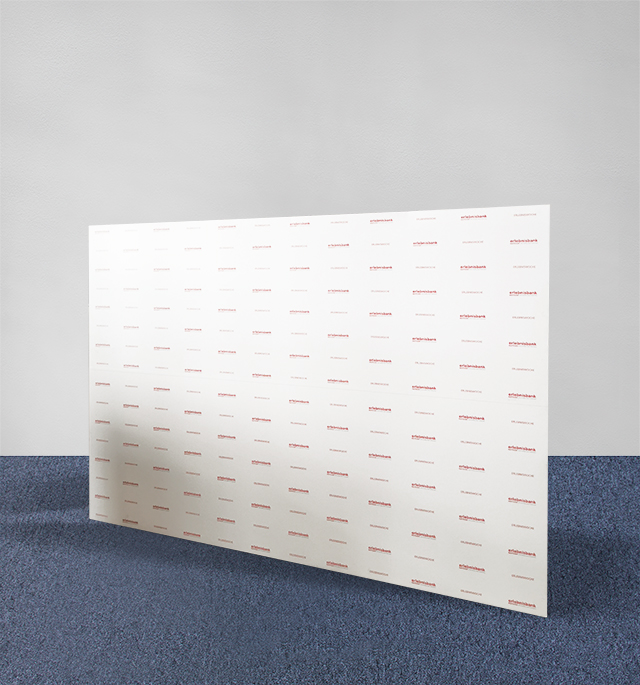Fotowand Pressewand Outdoor L