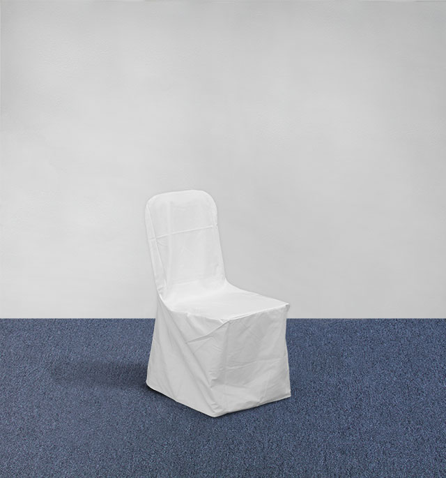 Stuhlhusse Weiss