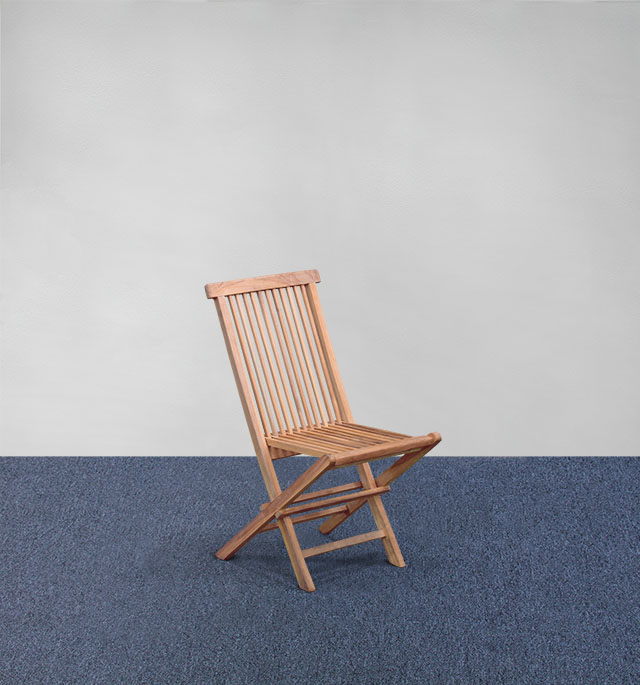 Teak Stuhl Braun leihen