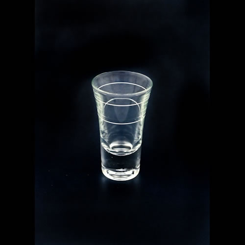 Schnapsglas geeicht