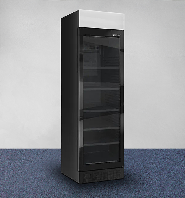 Kühlschrank mit Glastür