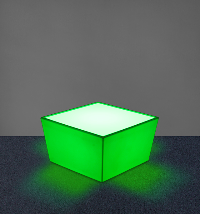 LED Lounge Tisch Happy