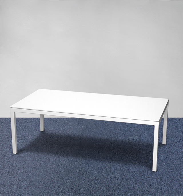 Loungetisch leihen Edel Weiss Weiss