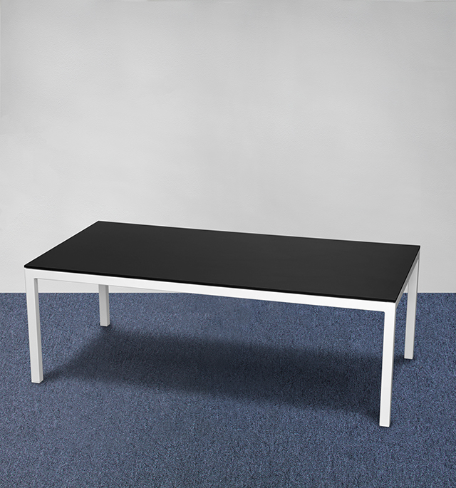 Loungetisch Edel Schwarz Weiss