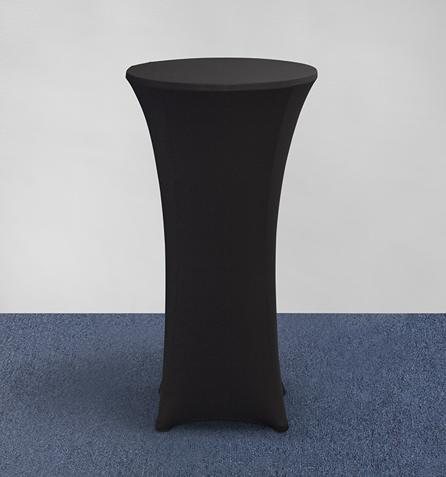 Stehtisch Stretch Hussen 60cm kaufen Schwarz