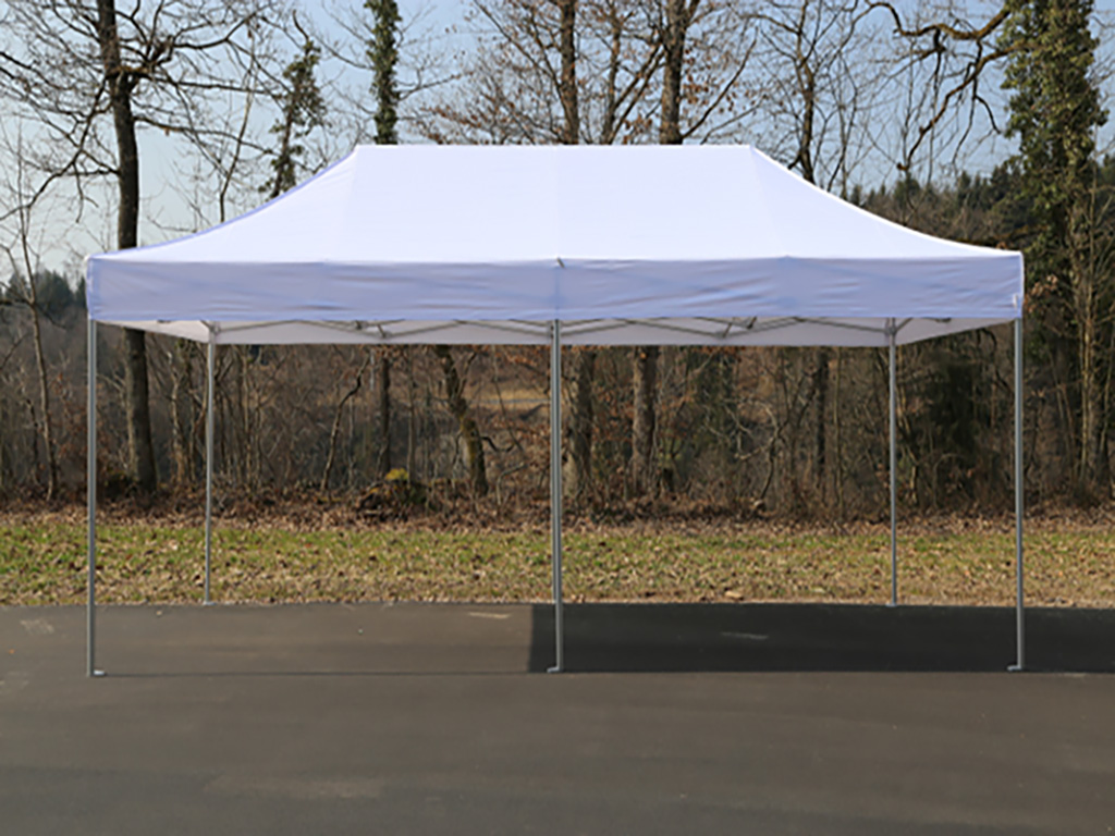 Faltzelt mieten 3×6m Weiss