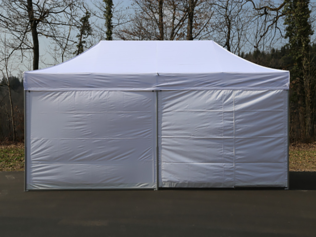 Seitenwand 6m Standard Weiss