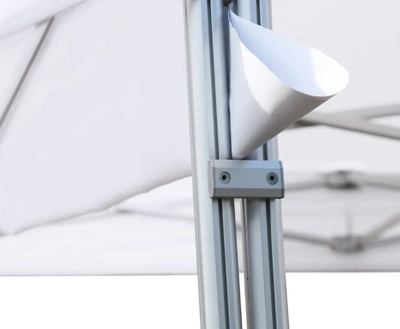 Regenrinne 3,2m, Weiss